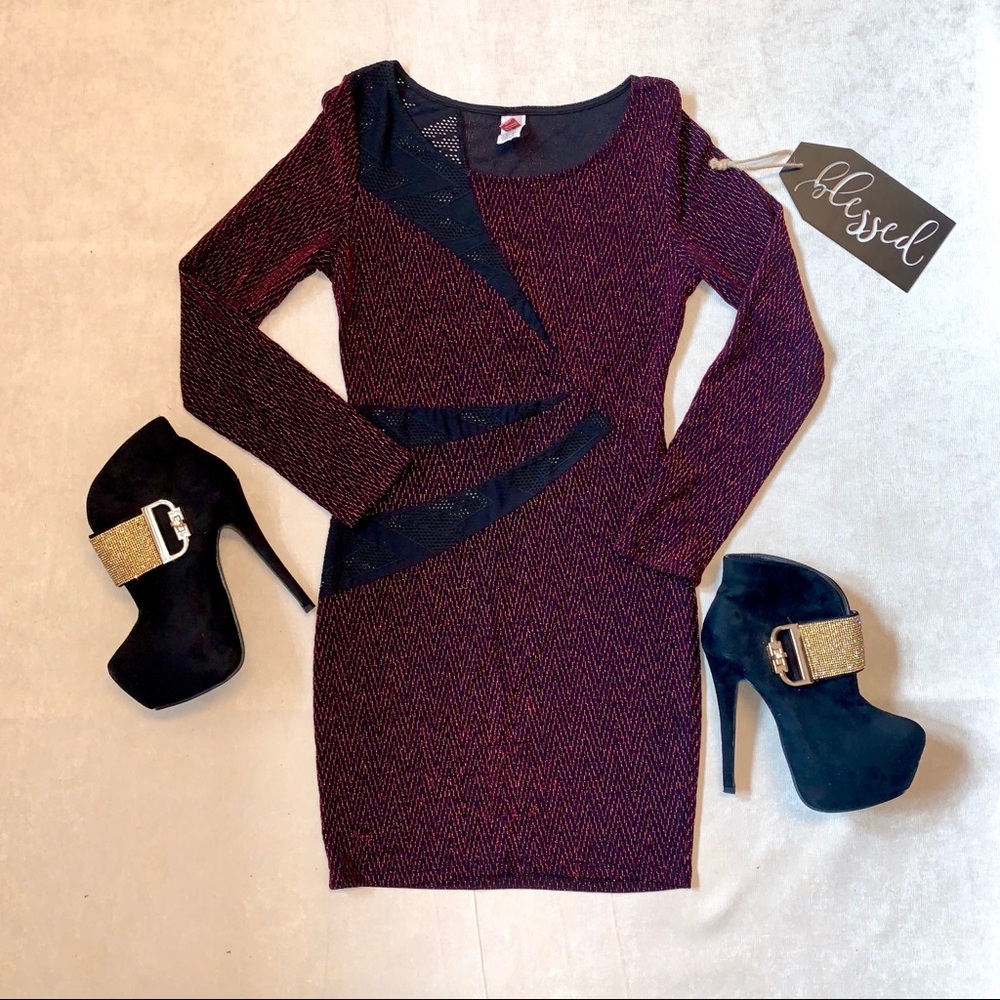 Coco avante | Burgundy | Dress